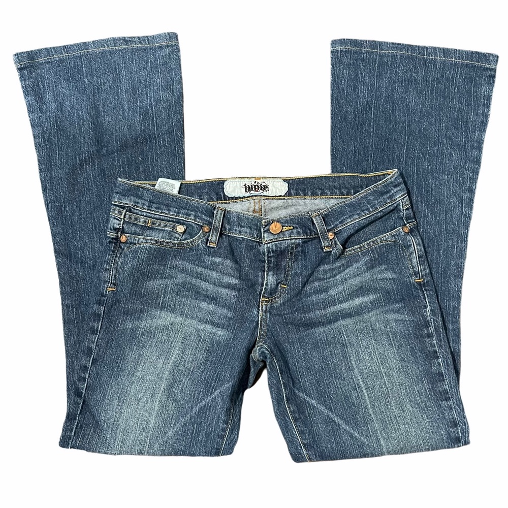 INDIE Brand low rise flare jeans medium wash size 29